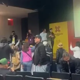 Protestan en Calzada de Tlalpan por “Predialazo”.