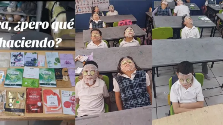 VIDEO: ¿Sueñito? Maestra hace hora de relajación con sus alumnos y se vuelve viral