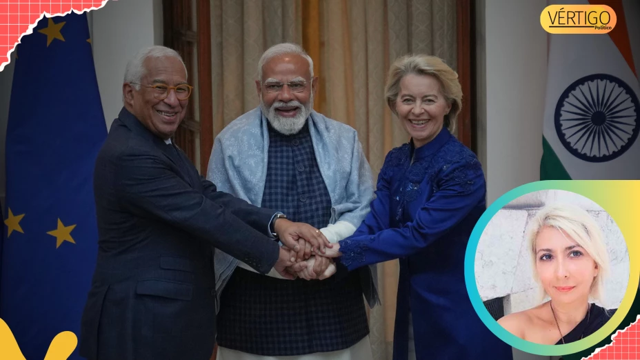 Modi y Von der Leyen