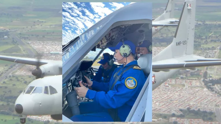 Marina realiza el primer rescate marítimo con un avión operado solo por mujeres.jpg