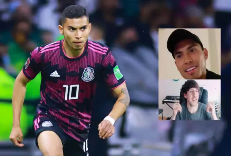 Orbelín Pineda, Selección Mexicana, fan. acoso tiktok, omegle
