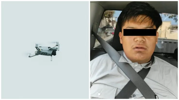 Detectan vuelo de dron en México que ingresó por EU.