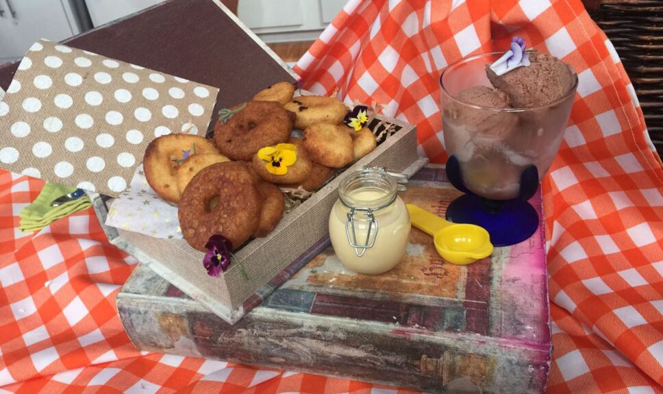 Buñuelos de frutas