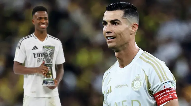 Cristiano Ronaldo asegura que Vinicius Jr. debió ganar Balón de Oro