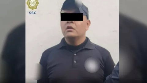 Presunto policía Federal robo.