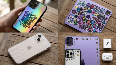 Stickers Saja Boys celular y tablet