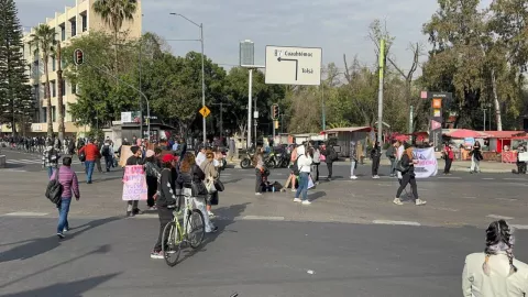 Manifestacione sy bloqueos en CDMX