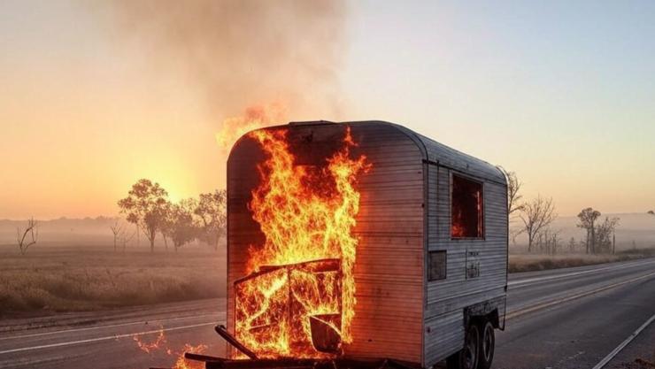 Tráiler incendiado carretera Celaya-Salamanca provoca caos vial, 3 marzo 2025.png