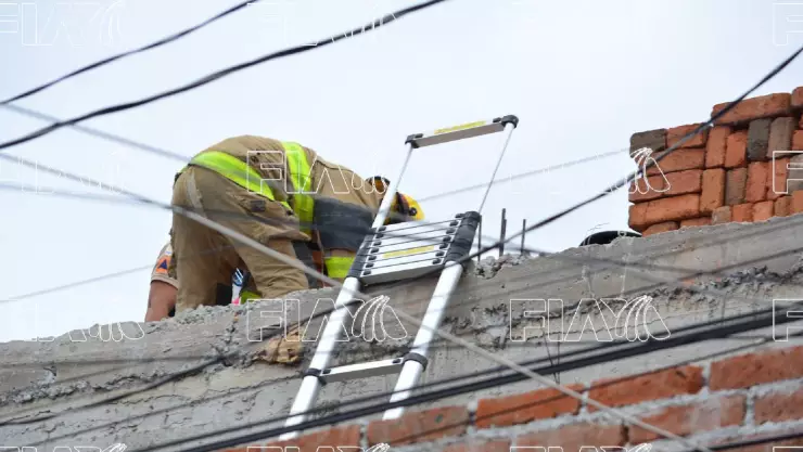 albañil electrocutado León Bellavista