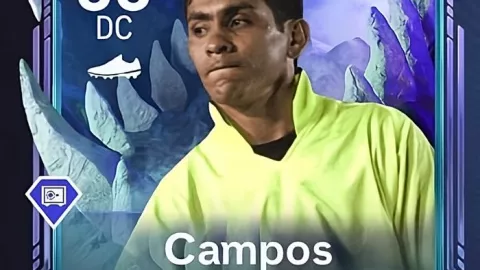 Carta de delantero de Jorge Campos en Ultimate Team EA FC 26