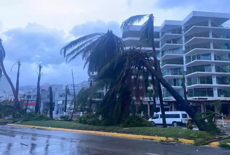 Huracán Otis en Acapulco