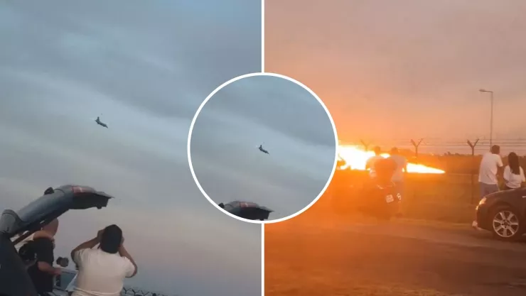 IMPACTANTE VIDEO avión de combate se desploma en una bola de fuego.jpg