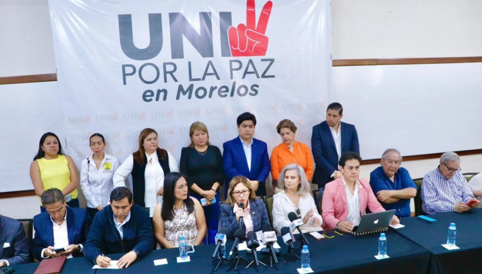 Presentan manifiesto para la Paz en Morelos