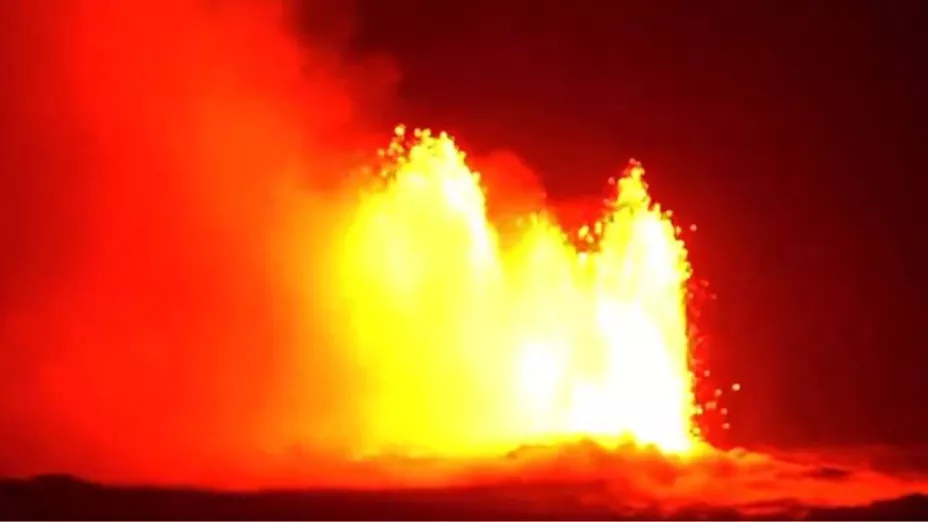 Volcán en Islandia hoy