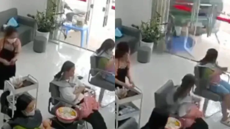 ¡Insólito! Camión impacta en una peluquería; hay varios lesionados
