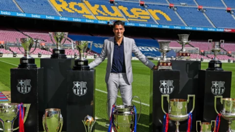 Luis Suárez despedida del Barcelona