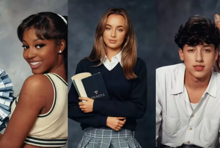 TikTok anuario de los 90