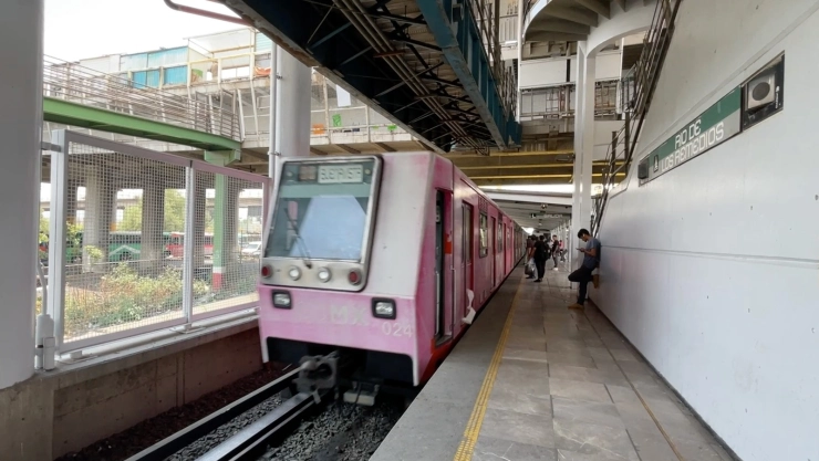 Línea B del Metro de CDMX.