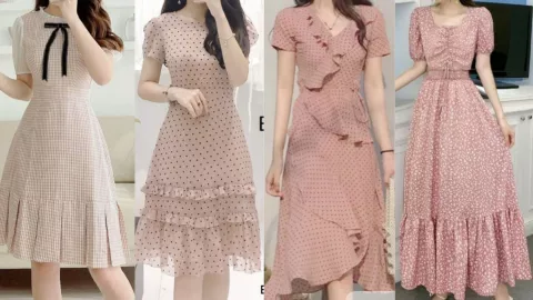vestidos coreanos para san valentin
