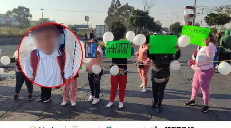 Aarón murió al ser embestido por un automóvil en Ecatepec.