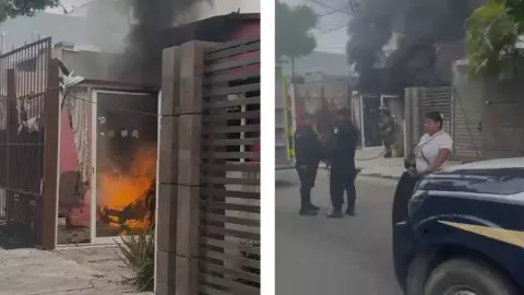 ¡ÚLTIMA HORA! Reportan incendio en por la avenida Kohunlich en Cancún; esto se sabe.jpg