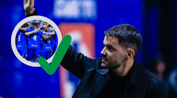 Larcamón en Cruz Azul