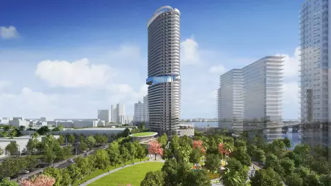 una vista del aspecto que tendrá la ambiciosa obra