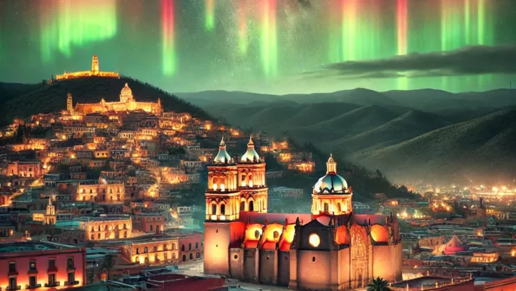 FOTOS: Así se vivieron las Auroras Boreales en Zacatecas este 10 de octubre