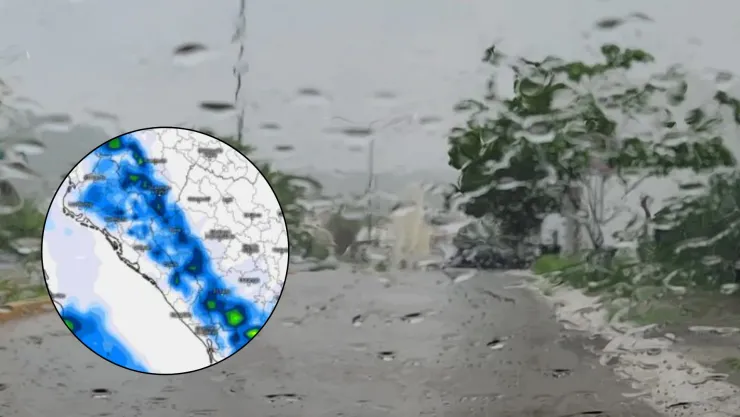 Lluvias hoy en Sinaloa, 9 de agosto de 2025