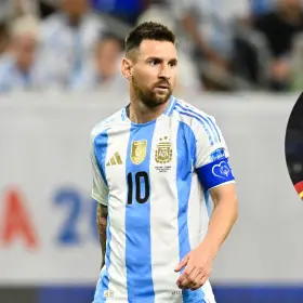 Lionel Messi y Lamine Yamal