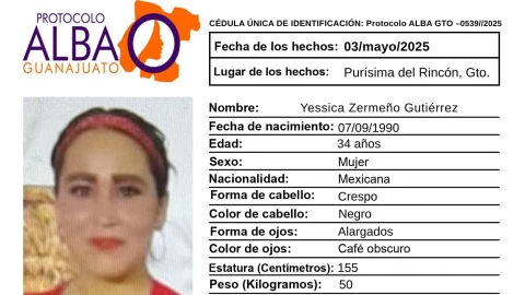 Desaparecidos Guanajuato ¿Quién es Yessica Zermeño Gutiérrez y qué sabemos de su desaparición en Purísima del Rincón.png