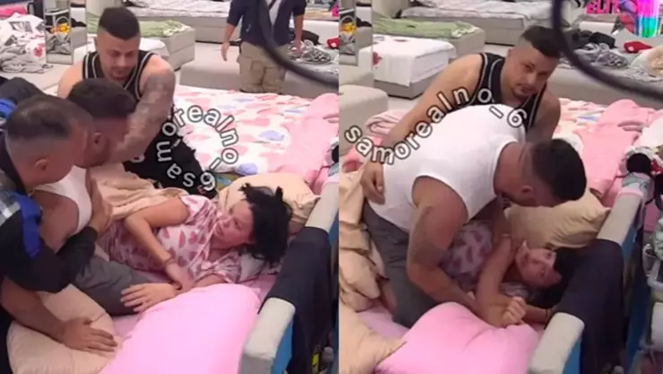 violencia dentro de un reality show