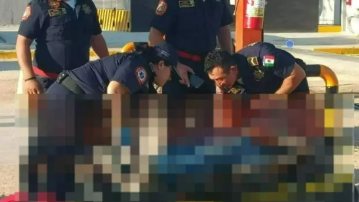 Explota de tanque de gas y hiere a despachador en Progreso