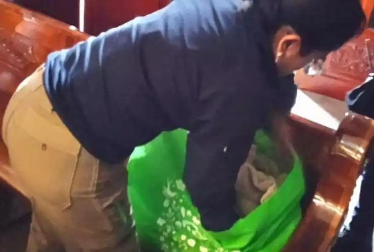 Bebé abandonado Zacatelco Tlaxcala