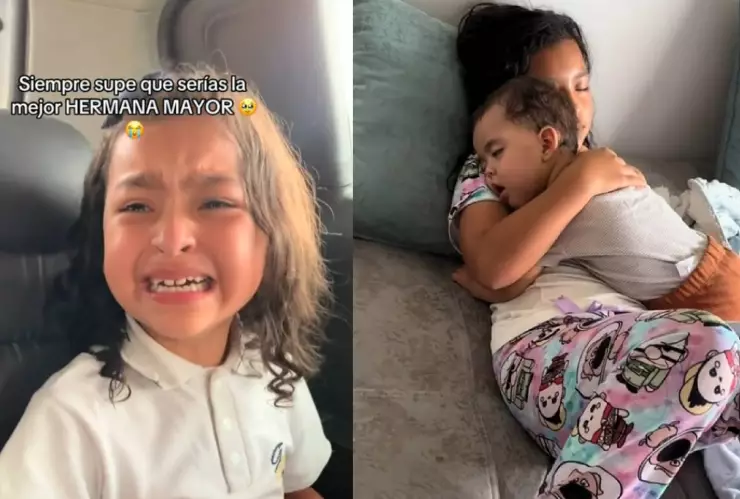 El video de la niña que LLORA de emoción al enterarse que se convertirá en hermana mayor