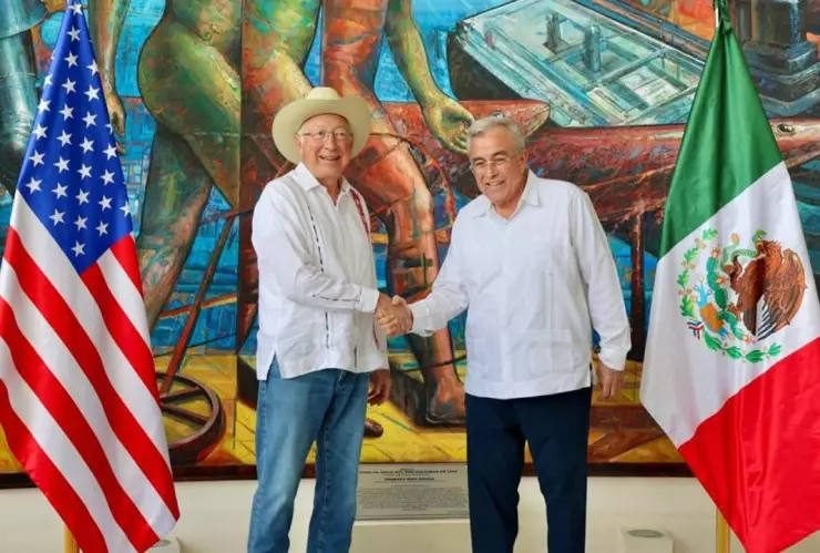 alerta de seguridad Sinaloa embajador Ken Salazar