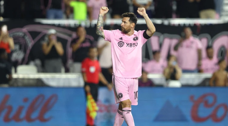 Messi con el Inter Miami