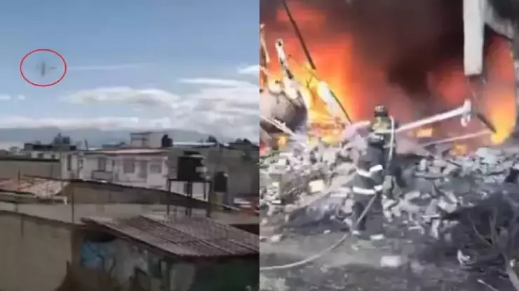 Avioneta se desploma en Toluca, reportan al menos 7 MUERTOS: Esto se sabe