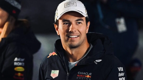 El piloto mexicano Checo Pérez