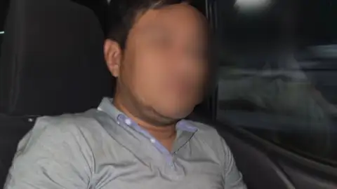 Cristian Raúl conductor plataforma Tuxtla