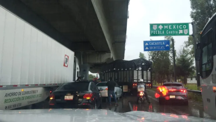 autopista choque