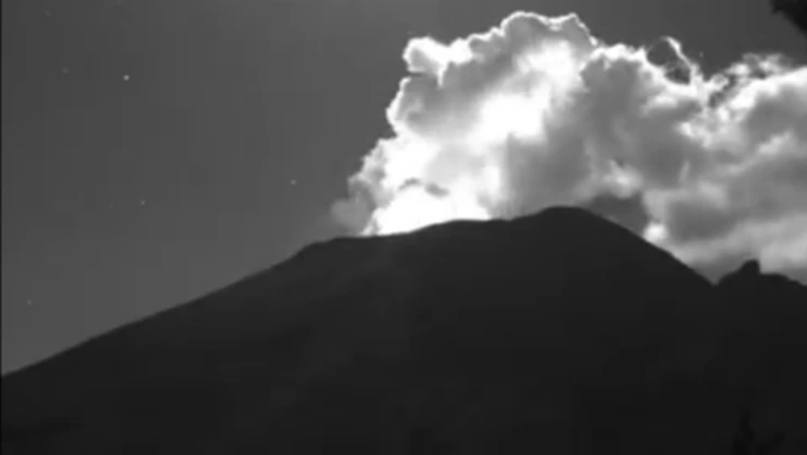 Volcán Popocatépetl hoy 17 de mayo de 2025