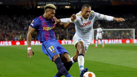 Barcelona empata con el Napoli en el Camp Nou