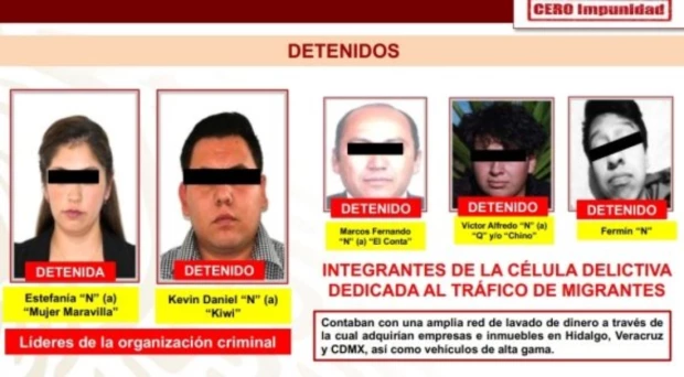 Mujer Maravilla trafico de personas