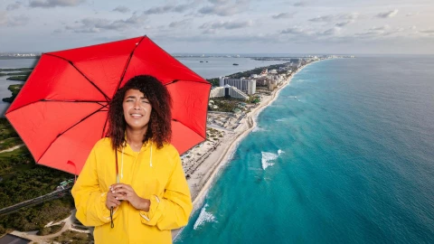 Clima en Cancún HOY: Prepárate para los chubascos en Quintana Roo este martes 15 de marzo
