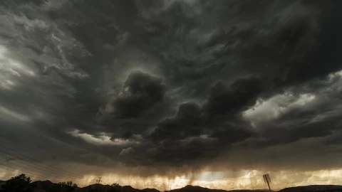 depresión tropical “Harold” afecta Ojinaga