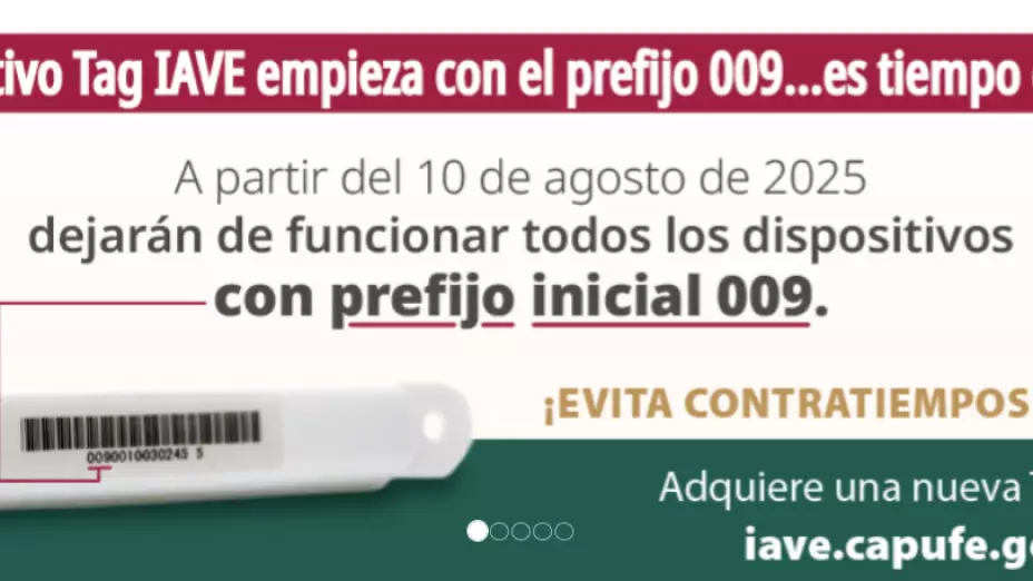 Cambio de TAG IAVE 2025