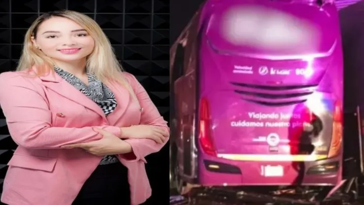 Brenda Aguilar, accidente autobús