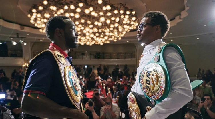 Terence Crawford Errol Spence Esther Lin/SHOWTIME
