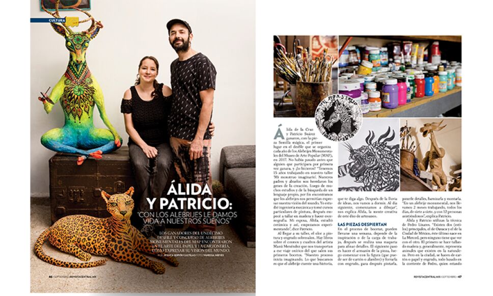 Los alebrijes son una tradición muy mexicana